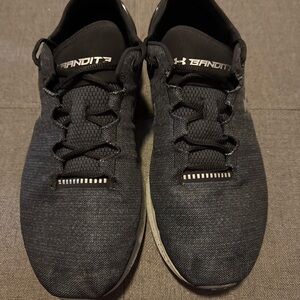 Under Armour Bandit 3 Black Sneakers